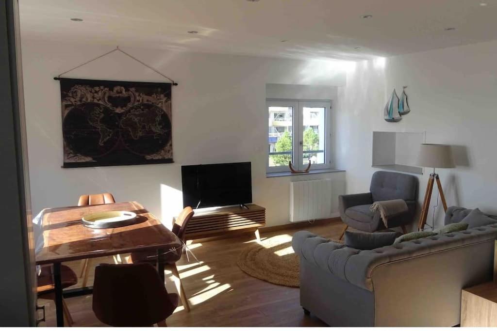 « L'Oceanix » Vue Grande Plage 2Ch Wifi Quiberon Exterior foto